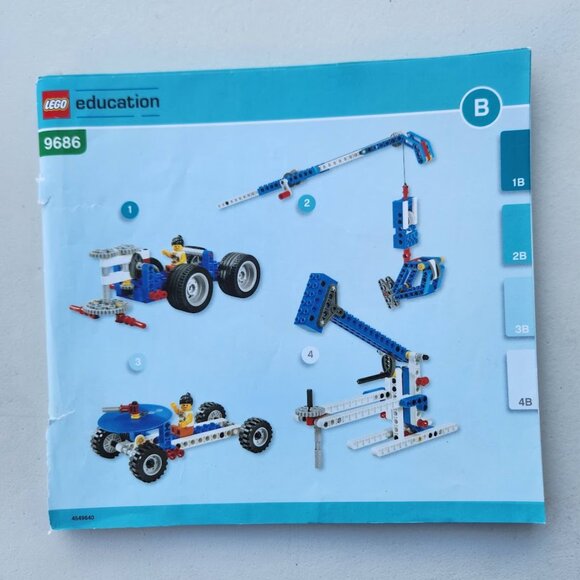 Lego Education 9686 Instruction Manuals Manual Retired Product Simple & Powered - Picture 4 of 11